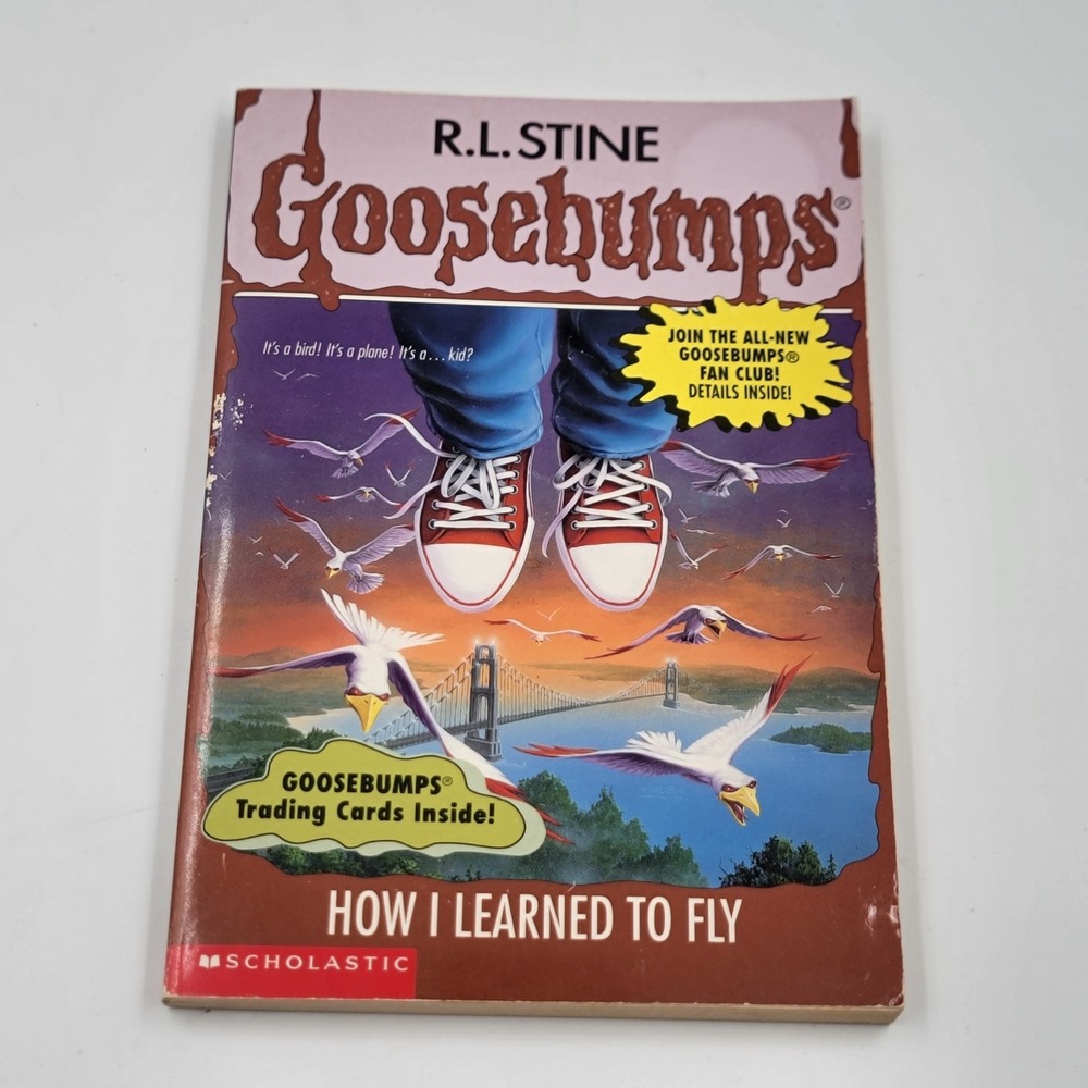 Goosebumps #23 #36 #52 RL Stine 1997 Vintage 1st Prints 3pc How I Learned To Fly